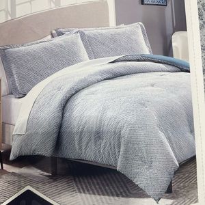 Scott Living  Woven Jacquard Cotton Rich Design , Three Piece Comforter Set